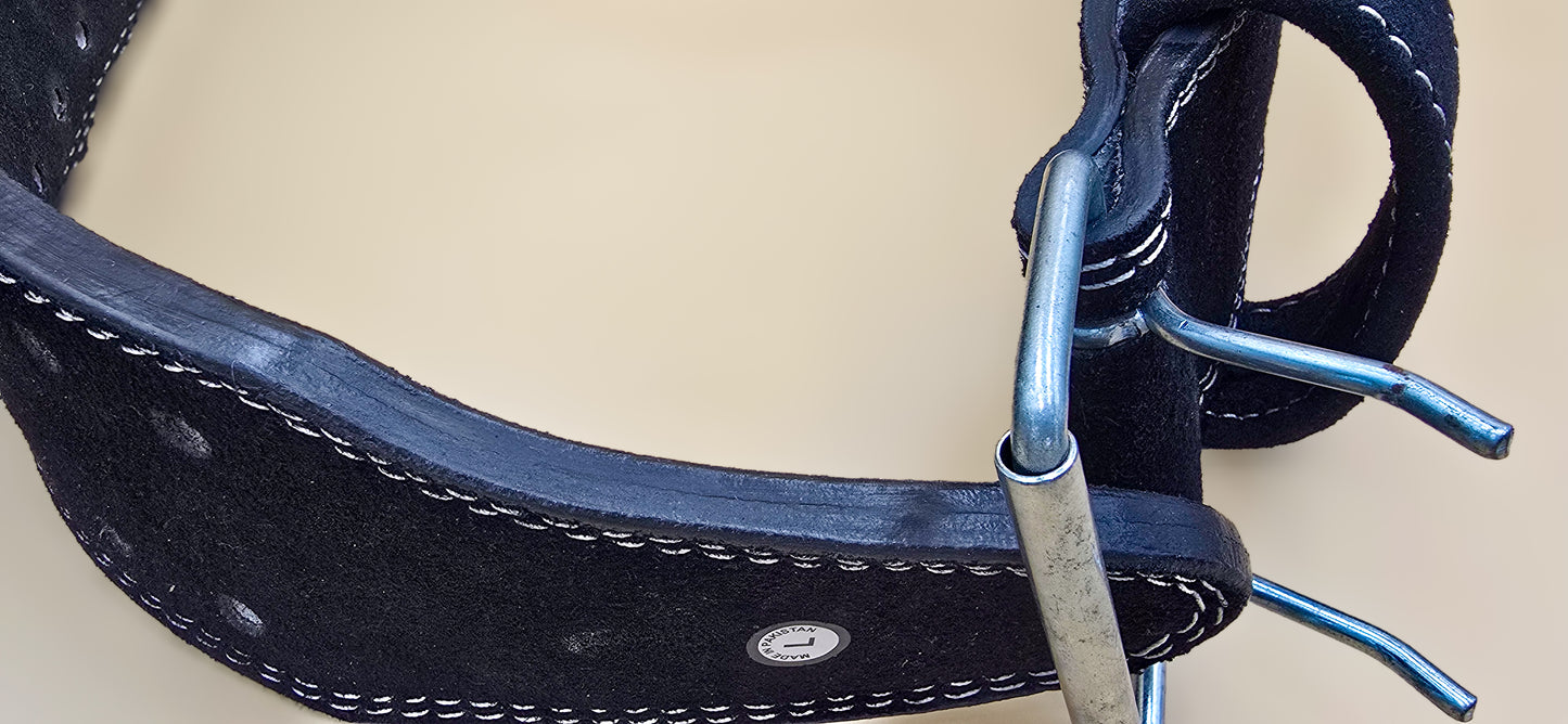 Leather Weight Lifting Belt