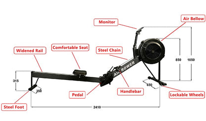 Summer Clearance - Air Rowing Machine